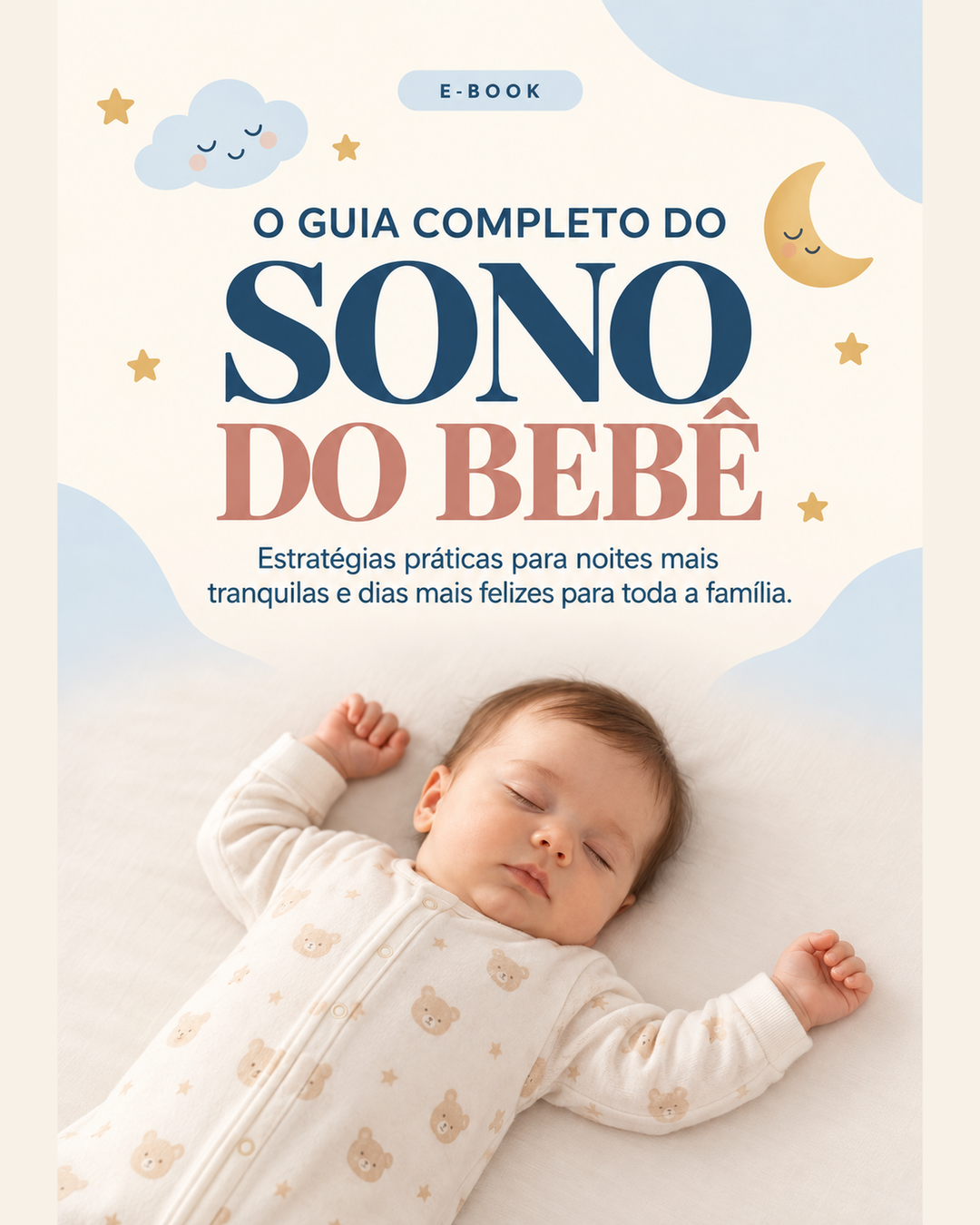Capa do Guia Completo do Sono do Bebê